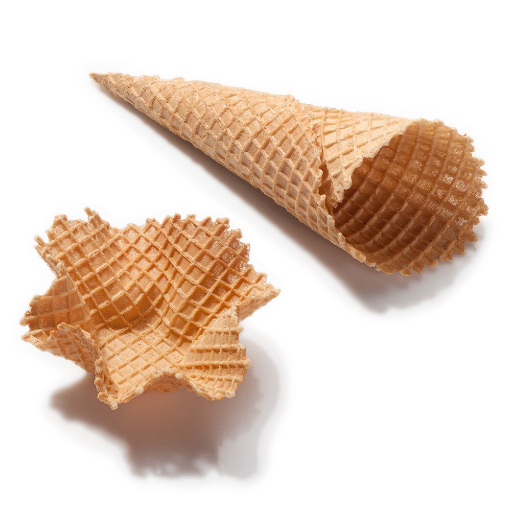 Krampouz 90 Degree Waffle Maker - Ice Cream Cone